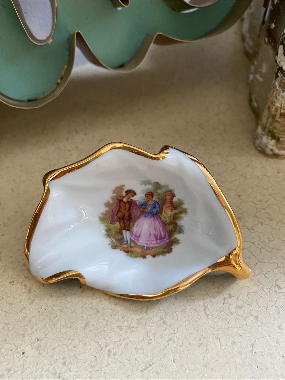 LIMOGES LIMOGE FRANCE Trinket Dish